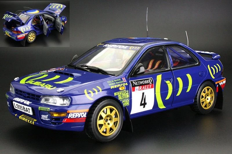 Subaru Impreza 555 Winner RAC Rally 1995 McRae-Ringer 1:18 SUNSTAR 5523 - Immagine 1 di 1