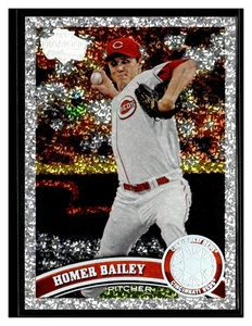 2011 Topps #508 Homer Bailey Diamond Anniversary - Picture 1 of 2