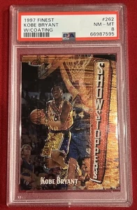 Topps Finest 1997 con revestimiento #262 Kobe Bryant PSA 8 - Imagen 1 de 11