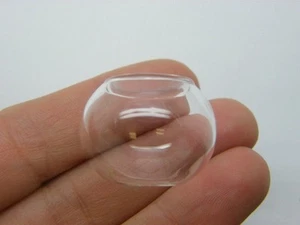 1 Fish bowl vase miniature glass FF714 - Picture 1 of 1