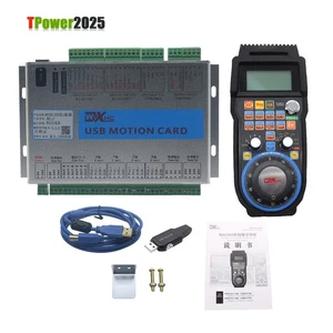 Tarjeta controladora de movimiento USB Mach3 de 4 ejes Placa de ruptura de 2 MHz MK4-V + MPG de 4 ejes - Imagen 1 de 10