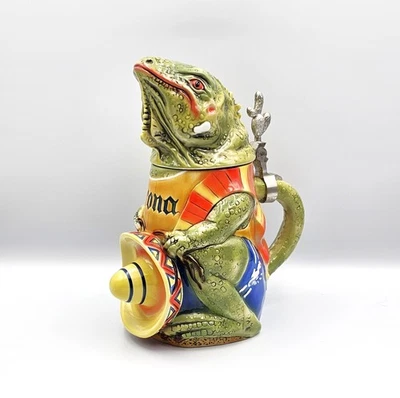 De colección NUEVA Cerveza Corona Stein Tradex Iguana 1995 Edición Limitada 1497/5000 Alemania RARA Foto 1 de 4