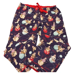 Nick & Nora | XL | Pyjamahose | Socke Monkey Print | Loungewear Nachtwäsche - Bild 1 von 10