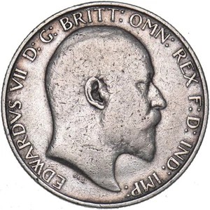 1906 Florin - Edward VII Britische Silbermünze - Bild 1 von 2