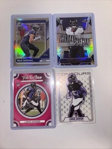 Baltimore Ravens 31 Card NICE Lot Lamar Jackson RCs Prizms Inserts Parallels ++ - Picture 1 of 8