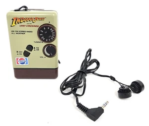 1989 Pepsi Indiana Jones & The Last Crusade AM/FM Portable Radio - Working - Picture 1 of 11