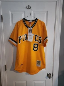 100% Authentic Mitchell & Ness 1979 Pirates Willie Stargell Jersey Sz 44 Large - Picture 1 of 4