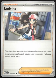 Pokemon Card Ludvina 084/086 French White Flame - Picture 1 of 2