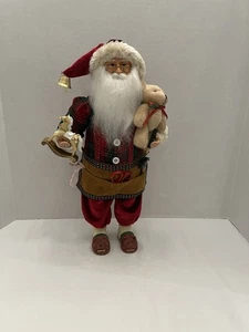 Toy Maker Santa Claus 15” Decorative Christmas Figure - Picture 1 of 6