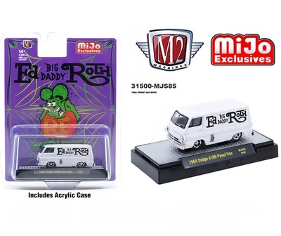 M2 Machines 1964 Dodge A100 Panel Van Rat Fink Ed Roth Collaboration 1/64 - Image 1 of 2