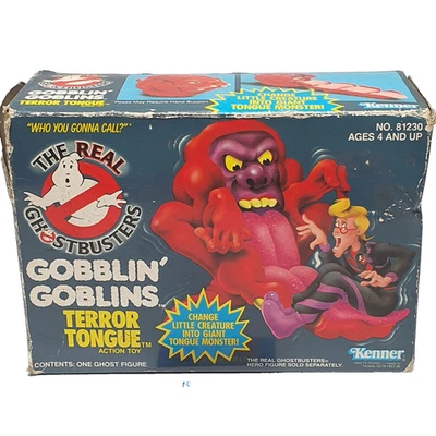 The REAL GHOSTBUSTERS DUENDES DUENDES LENGUA DE TERROR en caja COMPLETO 1986 SIN USAR, EN CAJA Foto 1 de 4