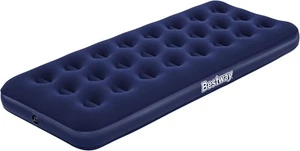 Bestway Single Airbed Inflatable Air Mattress Indoor Guest Camping Flocked Bed - Picture 1 of 1