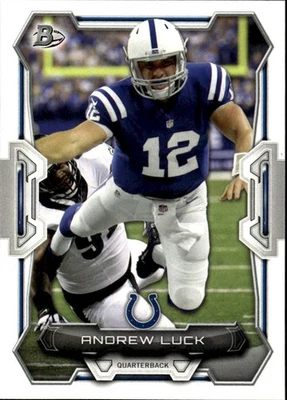 2015 Bowman #55 Andrew Luck [GOATCARDS] - Image 1 of 2
