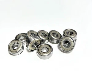 10x ABEC7 608 ZZ / 2Z Miniaturkugellager 8x22x7 mm Kugellager ABEC 7 - Bild 1 von 2
