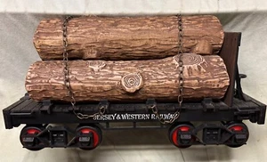 Maglia treno whisky Jim Beam's Log Car vintage anni 80 e decanter vuoto western - Foto 1 di 8