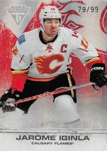 2011-12 Panini Titanium Spectrum Ruby #60 Jarome Iginla #D 79/99 - Imagen 1 de 2