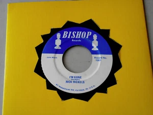 ROCKABILLY~ RICK RICKELS~ I'M GONE~ MINT UNPLAYED~ YOU GONNA GO AWAY~BISHOP 1001 - Bild 1 von 2