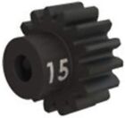 Traxxas 3945X 15-Tooth Hardened Steel Pinion Gear (32 Pitch)