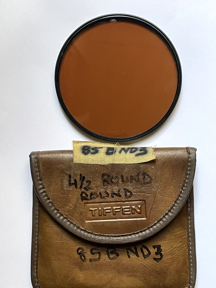 Tiffen 85B ND 3 - Round 4.5 "   4 1/2 " Glass Filter - Image 1 of 1