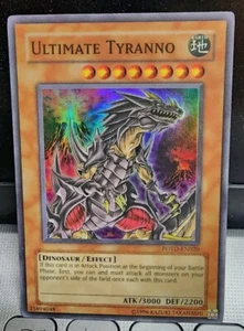 YUGIOH SAMMLER ULTIMATIVER TYRANNO POTD-EN020 Super + BONUS - Bild 1 von 2