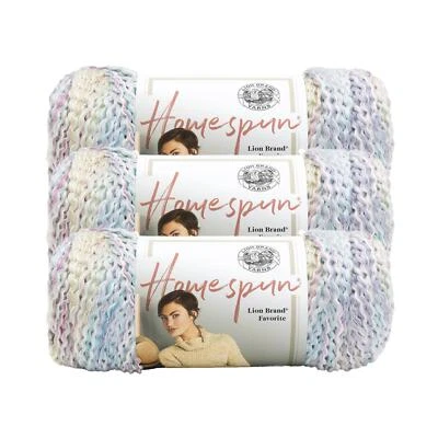 (3 Pack) Lion Brand Yarn 790-315 Homespun Yarn, Tudor - Image 1 of 4