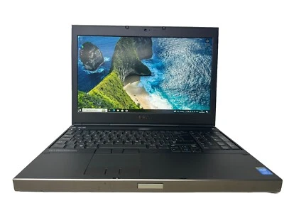 Dell Laptop Precision M4800 15.6" Radeon R9 M200X i7-4610M 16GB RAM 240GB READ - Image 1 of 4