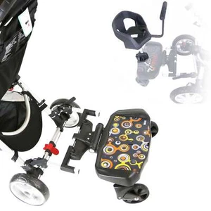 iSafe SegBoard Buggy Board Sit Or Step Pram Board - Bubble Complete With Saddle - Picture 1 of 10