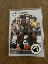 2021-22 Chronicles Draft Picks #54 Jalen Green Rookie IP Auto BGS Authentic