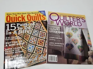 Quilters world/quick quilts item no 438 - Picture 1 of 3