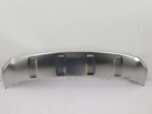 Porsche Macan Turbo 95B 2014- Lippe Edelstahlblende Diffusor Spoiler Front 5 - Bild 1 von 6