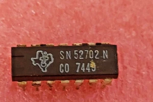 1pcs SN52702N WIDEBAND DC AMPLIFIER DIP14 Texas Instr. DC:74 - Imagen 1 de 3