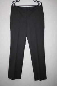 Brooks Brothers 346 Sz 12 Gray caroline Fit Wool Stretch Career Slacks Pants - Picture 1 of 6