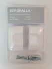 Ikea Berghalla Handles - White 56Mm - Pack Of 2 - Kitchen, Bedroom, Living Room