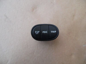 BENTLEY CONTINENTAL 2007 RHD ESP OFF PDC TRIP SWITCH BUTTONS 3W0927134C - Picture 1 of 2