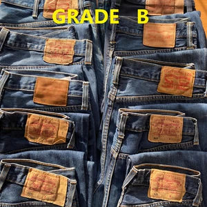 Men's Levi's Levi Authentic 501 Jeans W28 W30 W32 W34 W38,Grade B Jean Levis - Picture 1 of 30