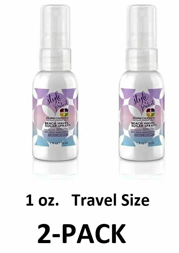 Pureology Style Protect Beach Waves Sugar Spray 1 oz. Travel Size! *2-PACK* (X2) - Image 1 of 1