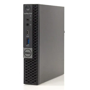 Dell Optiplex 7070 Micro Desktop i5-9500 3.00GHz 16GB 256GB SSD Windows 11 Pro - Picture 1 of 6