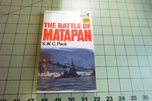 THE BATTLE OF MATAPAN BY S.W.C. PACK 1968 RARE VINTAGE PAN UK WW2 PB - Picture 1 of 3