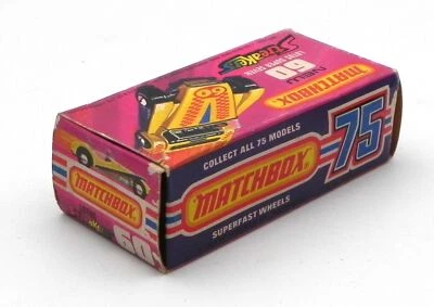 Matchbox Superfast 1970s MB 60 Lotus super seven car Lesney  - Immagine 1 di 4