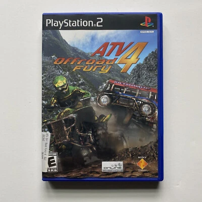 ATV Offroad Fury 4 (Sony PlayStation 2, 2006) CIB complete PS2 video game - Image 1 of 4