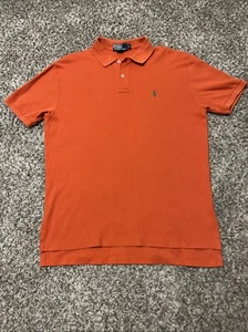 Polo Ralph Lauren uomo grande L arancione manica corta - Foto 1 di 8