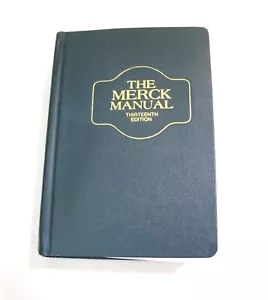 The Merck Manual of Diagnosis and Therapy 13th Edition 1977 Hardcover Indexed - Imagen 1 de 11