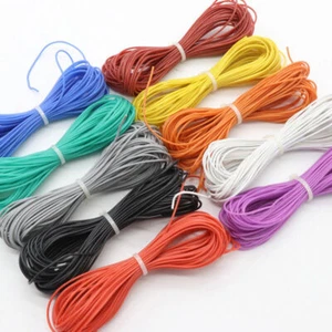Cavo in silicone altamente flessibile 2AWG~30AWG UL cavo trefolo cavo veicolo 10 colori - Foto 1 di 20