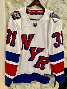 IN HAND Igor Shesterkin White New York Rangers 2024 NHL Stadium Series ✅✅ - Picture 1 of 3