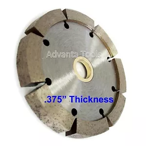 4"" x 0,375"" Tuck Point Diamant Klinge für Beton Mauerwerk Mörtel Entfernung - Bild 1 von 3