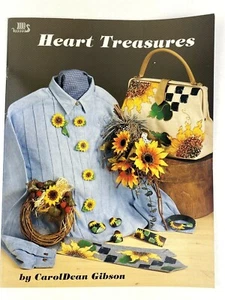 Pintura de tole Heart Treasures CarolDean Gibson 1993 girasoles Navidad otoño - Imagen 1 de 8