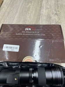 JINTU 420-800mm F/1.8 Telephoto Prime Fixed Full Frame Lens - SLR Cameras - Picture 1 of 8