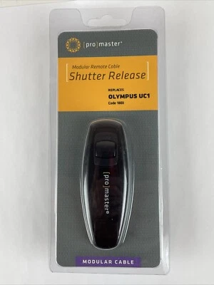 Promaster #1803 Modular Remote Cable Shutter Release For Olympus UC1 New In Box - Image 1 of 4
