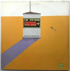 CAT STEVENS "Very Young And Early Songs" LP Original 1972 Deram First Press VG++ - Picture 1 of 4