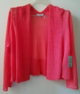 ZOZO ~ Cayanne Short Cardigan, Linen Size M, XL Retail $118 NWT - Picture 1 of 5